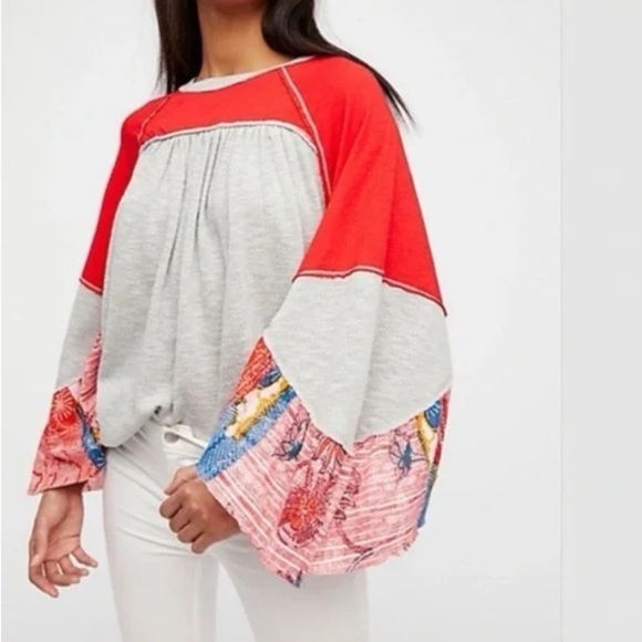 Free People We the Free Friday Fever Top Size Size Large - Picture 1 of 5